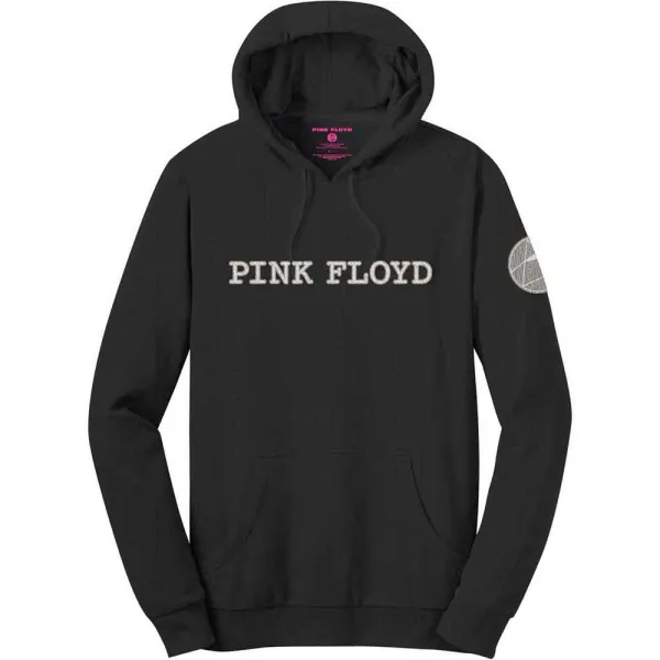 Pink Floyd – Logo & Prism Applique (Čierna) (Mikina)
