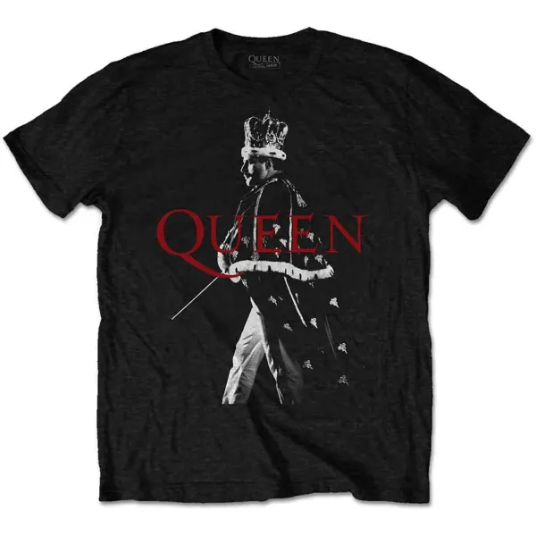 Queen – Freddie Crown (Čierna) (Tričko)