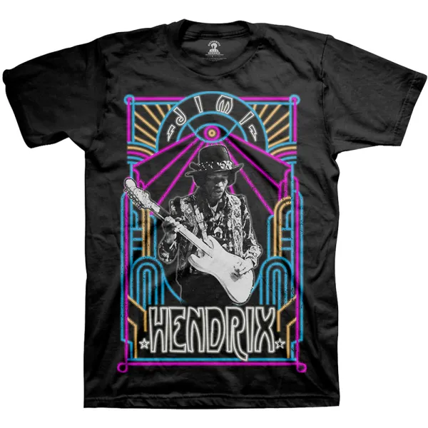 Jimi Hendrix – Electric Ladyland Neon (Tričko)