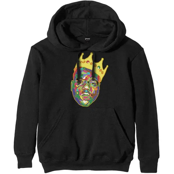 Biggie Smalls – Crown (Čierna) (Mikina)