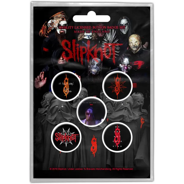 Slipknot – We Are Not Your Kind (Button Badge Pack) (Odznak)