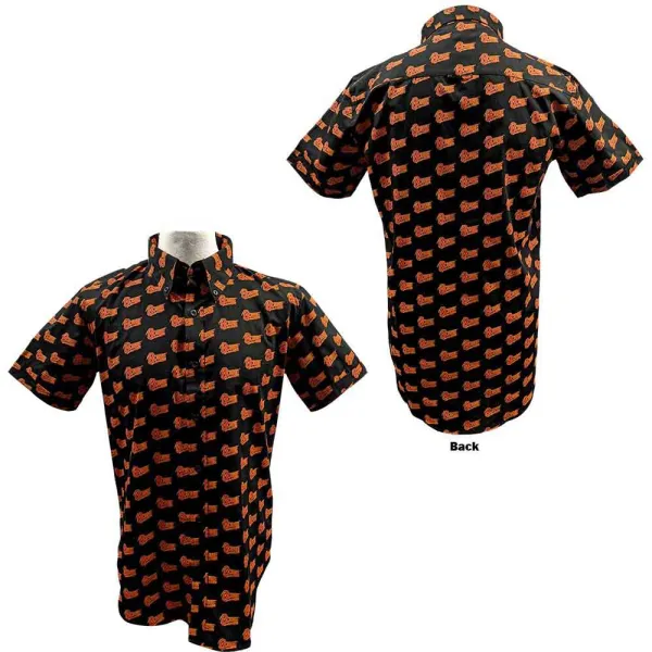 David Bowie – Logo Pattern (Čierna) (Košeľa)