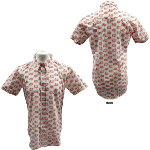 David Bowie – World Tour Logo Pattern (Biela) (Košeľa)