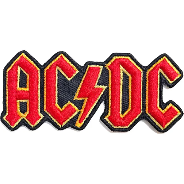 AC/DC – Cut Out 3D Logo (Nažehlovačka)