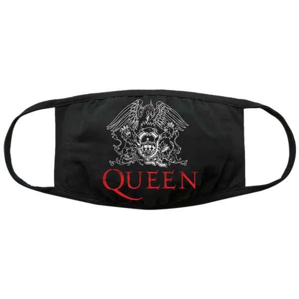 Queen – Classic Crest (Čierna) (Rúško)