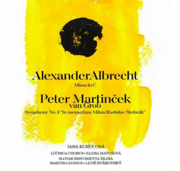 Lúčnica – Missa in C, Peter Martinček van Grob - Symphony No.4 "In memoriam Milan Rastislav Štefánik" (CD)