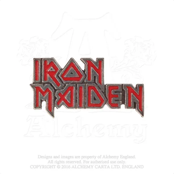 Iron Maiden – Enamelled Logo (Odznak)