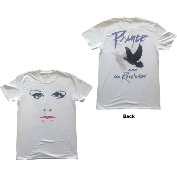 Prince – Faces & Doves (Biela) (Tričko)