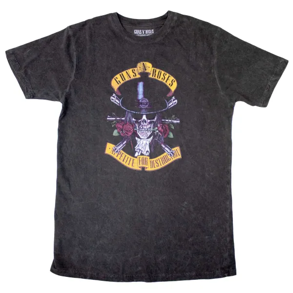 Guns N’ Roses – Appetite Washed (Čierna) (Tričko)