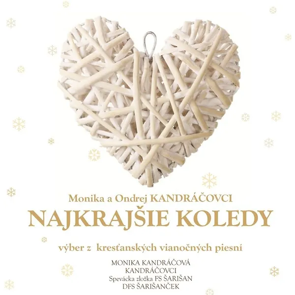 Monika Kandráčová – a Ondrej Kandráč - Najkrajšie koledy (CD)