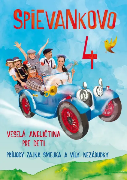 Mária Podhradská a Richard Čanaky – SPIEVANKOVO 4 VESELA ANGL. PRE DETI (DVD)