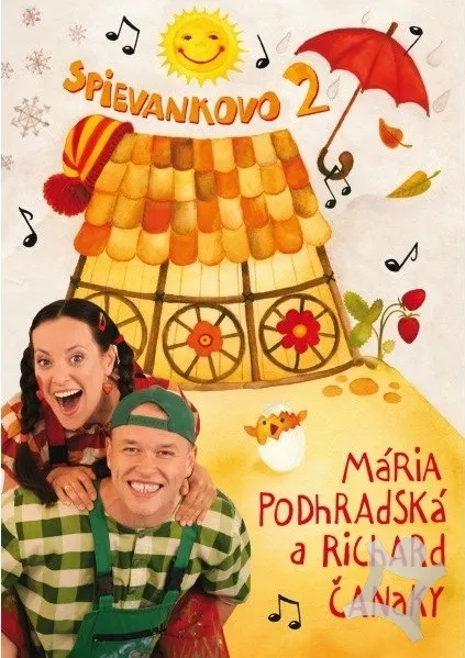 Mária Podhradská a Richard Čanaky – SPIEVANKOVO 2 (DVD)