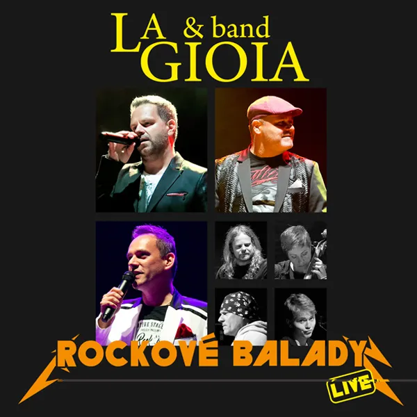 La Gioia – & Band - Rockové Balady (Live) (CD)