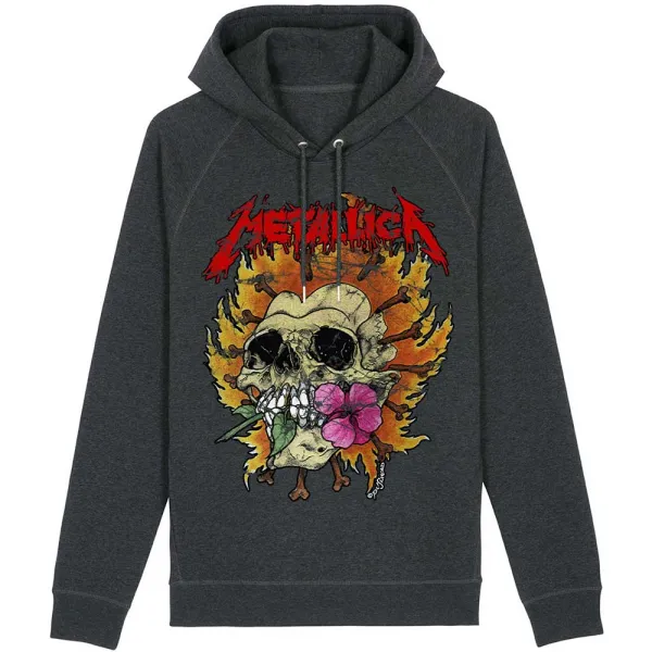 Metallica – Skull Flower Washed (Mikina)