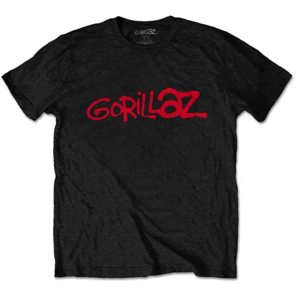Gorillaz – Logo (Čierna) (Tričko)