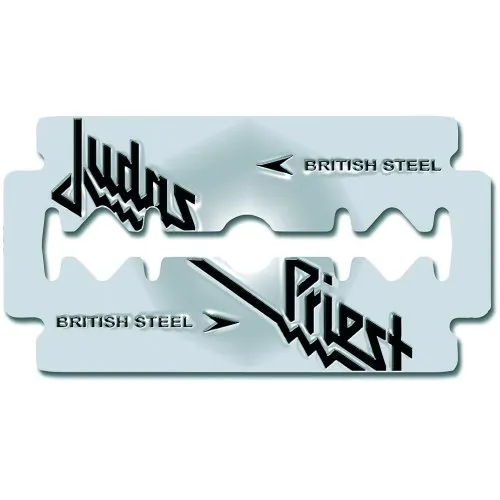 Judas Priest – British Steel Razor Blade (Odznak)