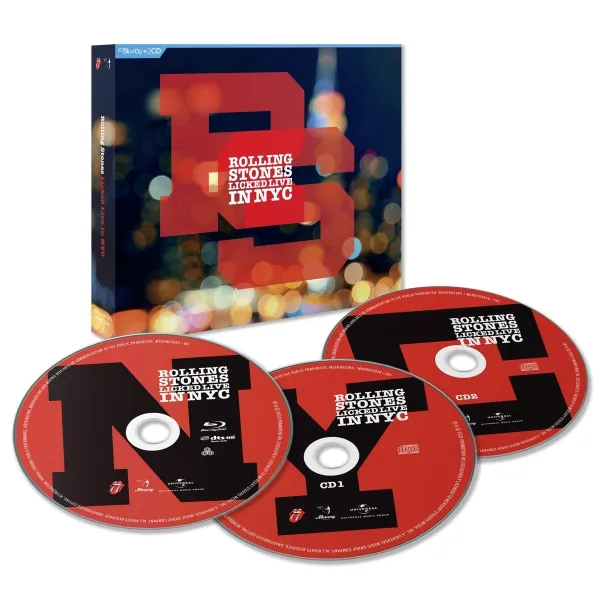 The Rolling Stones – Licked Live In NYC (+ DVD) (CD)