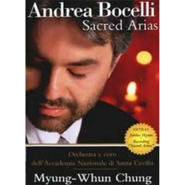 Andrea Bocelli – SACRED ARIAS/DUCHOVNI ARIE (DVD)