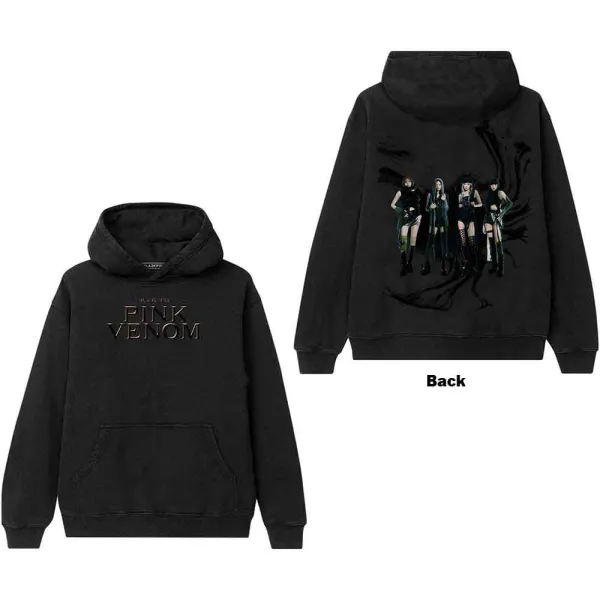 Blackpink – Pink Venom Oil Stroke (Čierna) (Mikina)