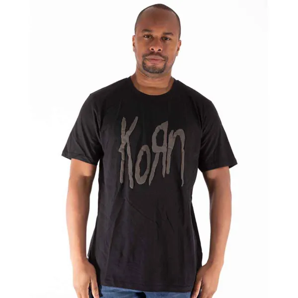 Korn – Logo (Čierna) (Tričko)