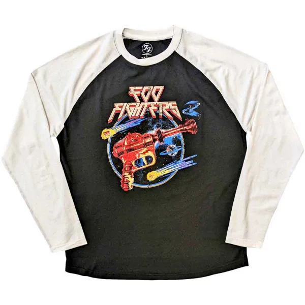 Foo Fighters – Ray Gun (Multi-color, Raglan T-Shirt) (Tričko)