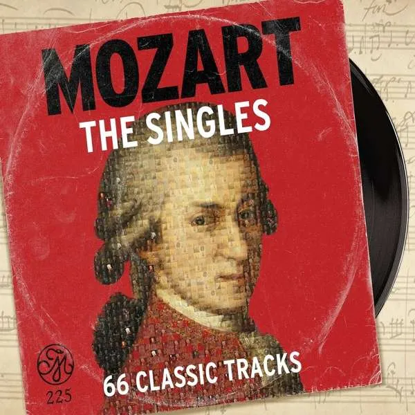 CD Various Artists - MOZART - THE SINGLES