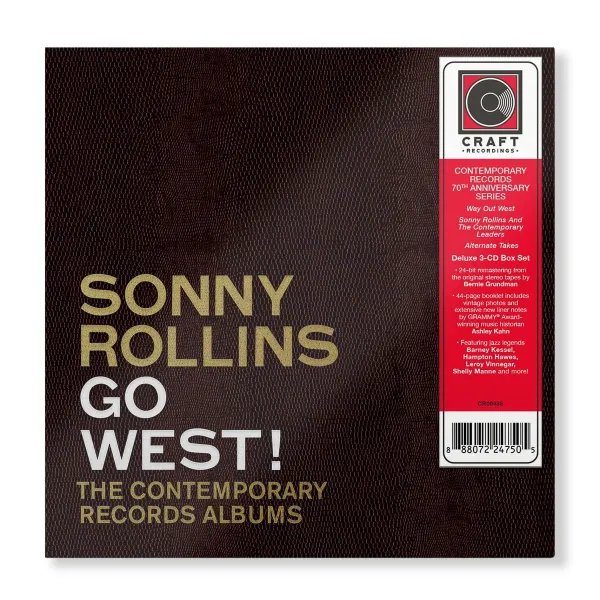 Sonny Rollins – Go West!: The Contemporary Records Albums (CD)