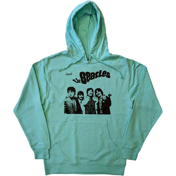 Mikina The Beatles - Don't Let Me Down, Unisex,Zelená,S