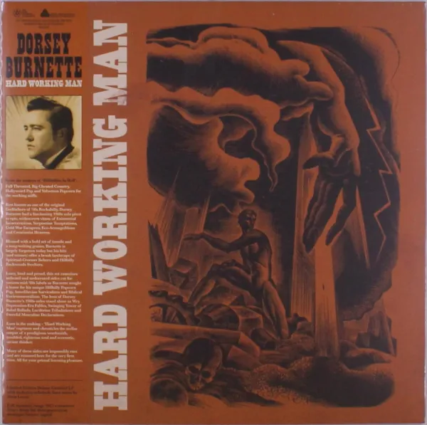 Dorsey Burnette – BURNETTE, DORSEY - HARD WORKING MAN (1960-1964) (Vinyl)