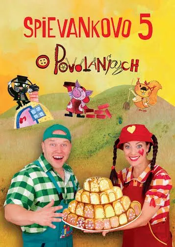 Mária Podhradská a Richard Čanaky – Spievankovo 5: O povolaniach (DVD)