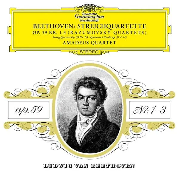 Vinyl Amadeus Quartet - AMADEUS QUARTETT - RASUMOVSKA KVARTETA 1-3