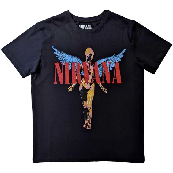 Nirvana – Angelic (Čierna) (Tričko)