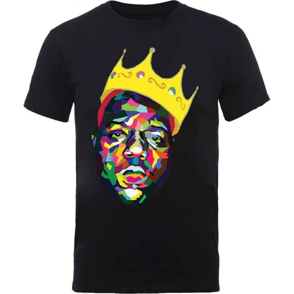 Biggie Smalls – Crown (Čierna, Detské) (Tričko)