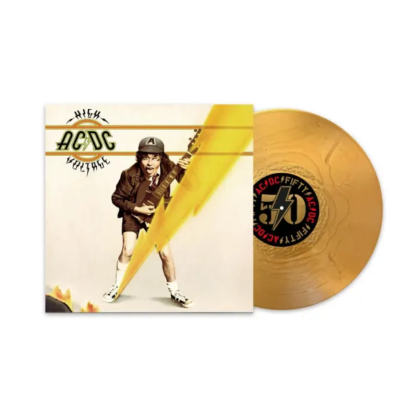 AC/DC – High Voltage (50th Anniversary Edition) (Metallic Gold Vinyl)