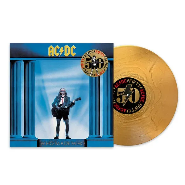 AC/DC – Who Made Who (50th Anniversary Edition) (Metallic Gold Vinyl)