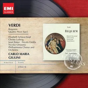 Carlo Maria Giulini – REQUIEM & FOUR SACRED PIECES (CD)