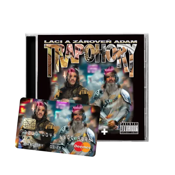 Dame – CD + karta Laci a zároveň Adam - Trapohory (Balík)