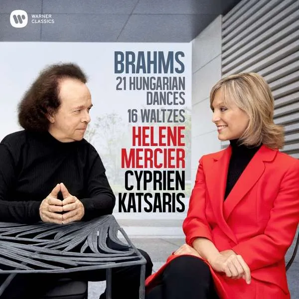 Cyprien Katsaris and Hélène Mercier – BRAHMS: HUNGARIAN DANCES (CD)