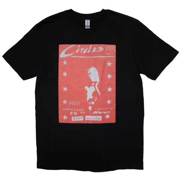 Post Malone – Circles Live (Čierna, Limited) (Tričko)