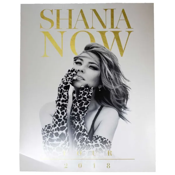 Shania Twain – Tour 2018 (Paper Poster, Limited) (Plagát)