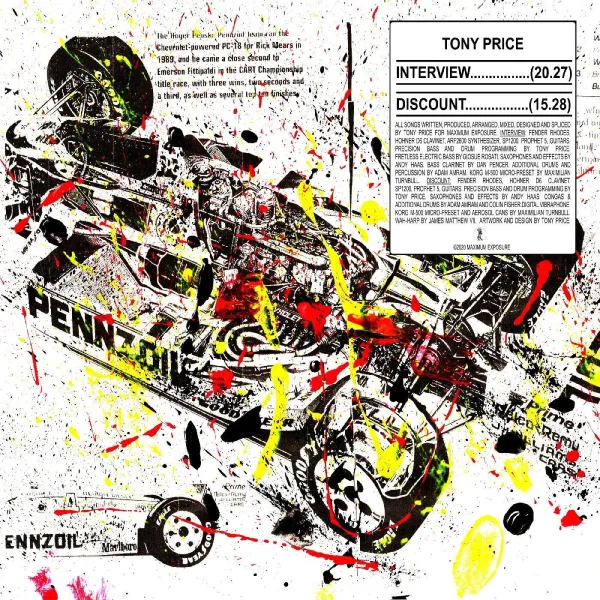 Tony Price – INTERVIEW / DISCOUNT (Vinyl)