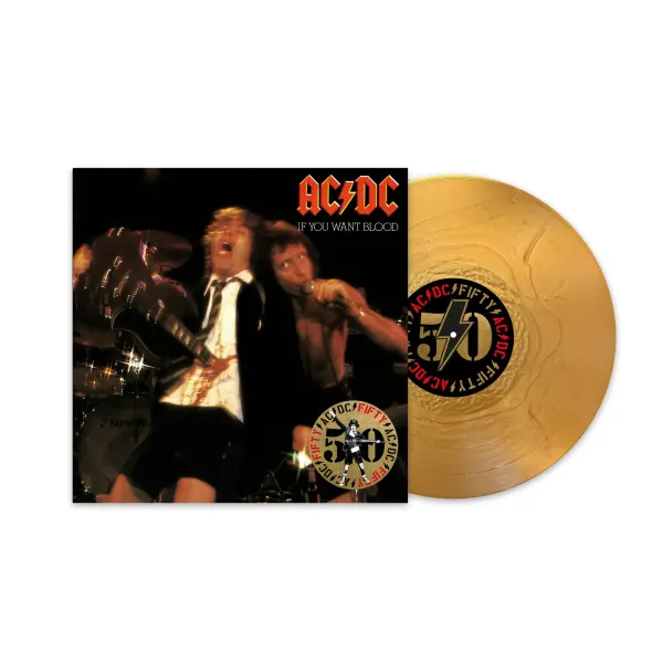 AC/DC – If You Want Blood You've Got It (50th Anniversary Gold Vinyl Edition)