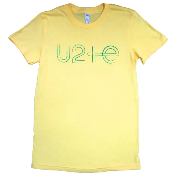 U2 – Brazil Logo Babydoll (Žltá, Dámske, Limited) (Tričko)