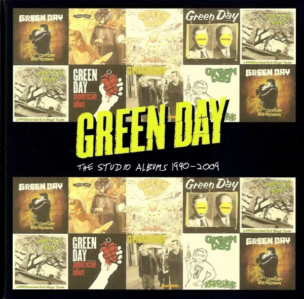 Green Day – STUDIO ALBUMS 1990-2009 (CD)