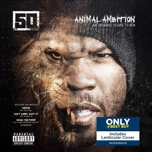 50 Cent – Animal Ambition (An Untamed Desire To Win) (Deluxe Edition) (Lenticular Cover) (CD)
