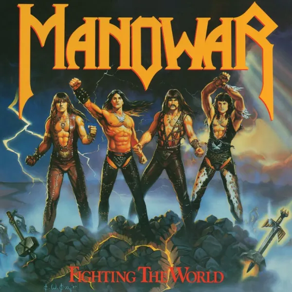 Manowar – Fighting The World (Transparent Blue Vinyl)