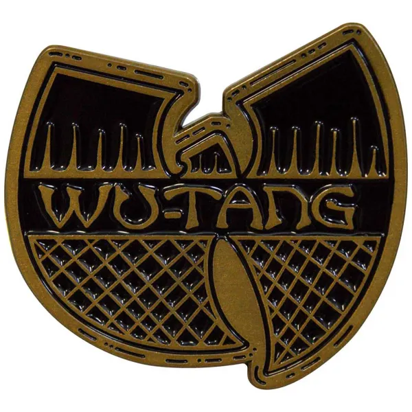 Wu-Tang Clan – Black & Gold Logo (Odznak)