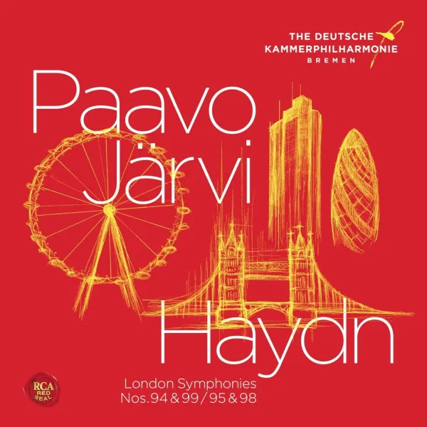 Paavo Järvi – Haydn: London Symphonies Vol.2 Symphonies No. 94 "Surprise", No. 95, No. 98 & No. 99 (CD)