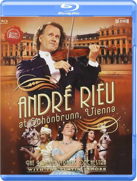 André Rieu & Johann Strauss Orchestra with The Platin Tenors - At Schönbrunn, Vienna (Blu-ray)