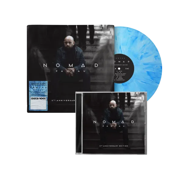 Pantau - Nomad (5th Anniversary Edition) (Transparent Blue Marbled Vinyl) + CD Nomad (5th Anniversary Edition) (Balík)